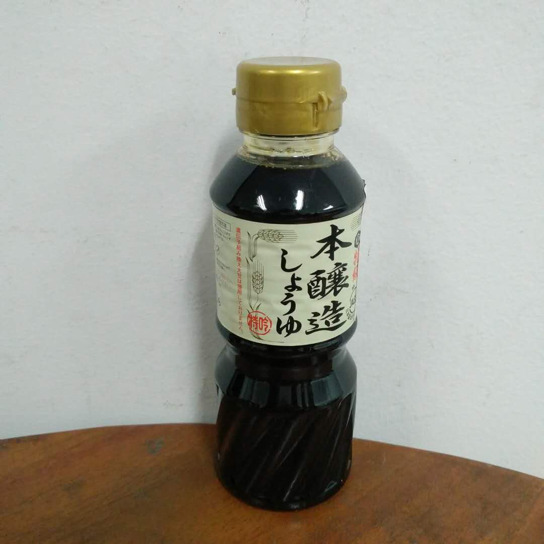 临期 日本进口 本酿造酱油 （配制酱油）300ml 保质期2018/08/06
