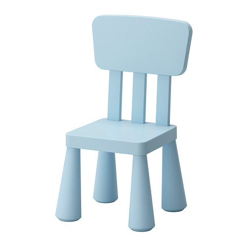 广州宜家家居  玛莫特儿童椅, 浅蓝色 淡粉红色 IKEA宜家国内代购