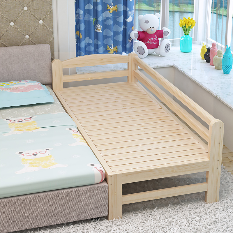 加宽拼接护栏幼儿母子床架加长单人床成人定做上海经济型儿童床