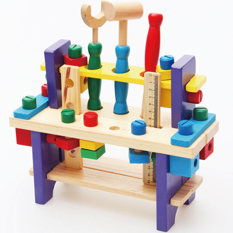 儿童拧螺丝螺母组合拆装工具台宝宝男孩益智动手拆卸玩具3-4-6岁