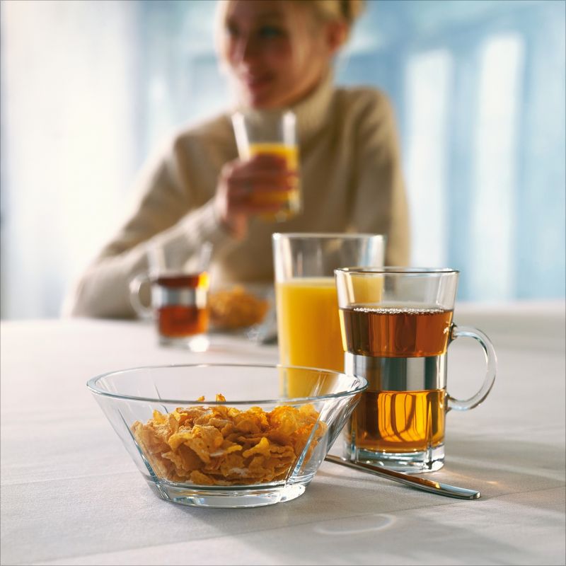丹麦Rosendahl 玻璃马克对杯啤酒水杯 情侣早餐汤碗麦片沙拉盘子