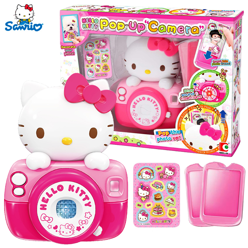 HelloKitty凯蒂猫玩具趣味照相机玩具女孩儿童礼物仿真过家家玩具