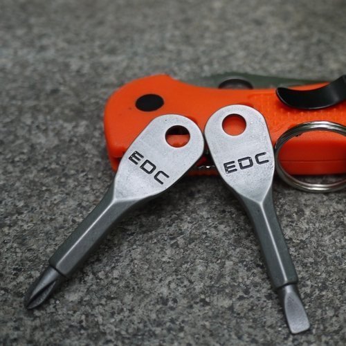 一字 十字螺丝刀 组合工具 钥匙圈工具 EDC好装备 多功能户外用品