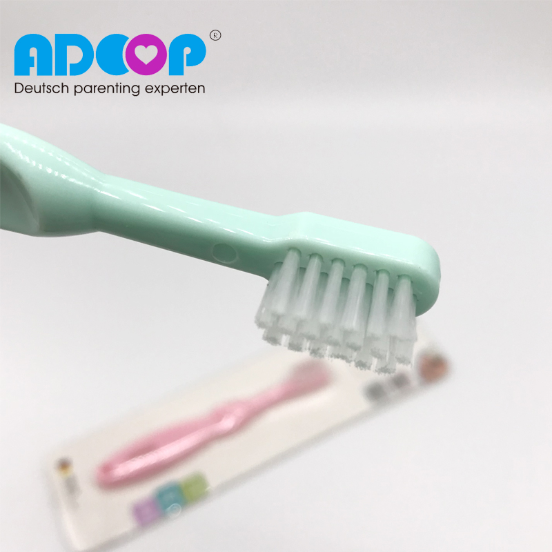 爱德哺ADOOP婴儿牙刷宝宝软毛乳牙刷训练牙刷护齿软毛防滑牙刷