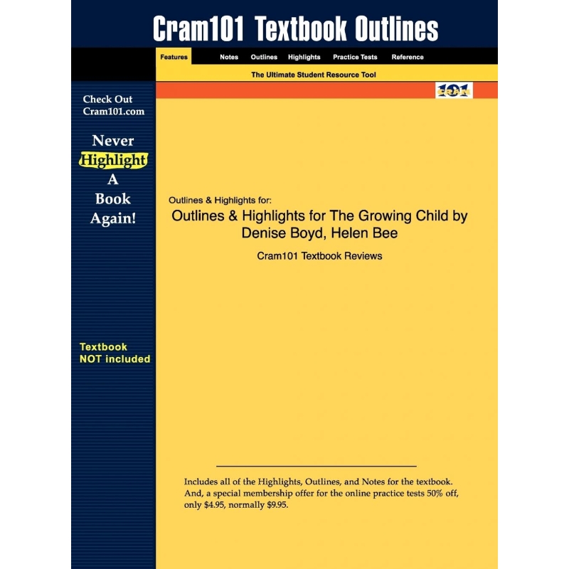 预订Outlines & Highlights for The Growing Child by Denise Boyd, Helen Bee