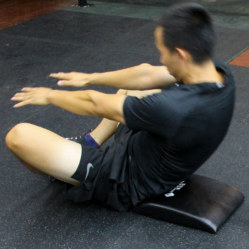 综合体能训练馆专用高硬度ABMAT仰卧起坐健腹板私教CF腹肌垫核心