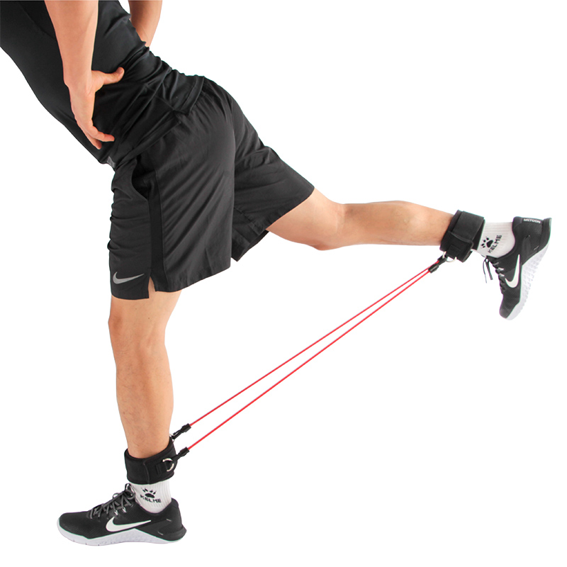 健身拉力绳练习康复训练带橡筋腿部训练器减肥神器脚踝拉力器瘦腿