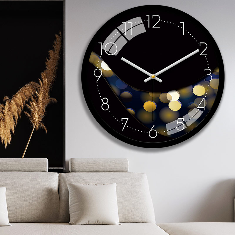 石英钟表挂钟客厅家用创意时尚挂表挂墙现代装饰壁钟简约电子时钟
