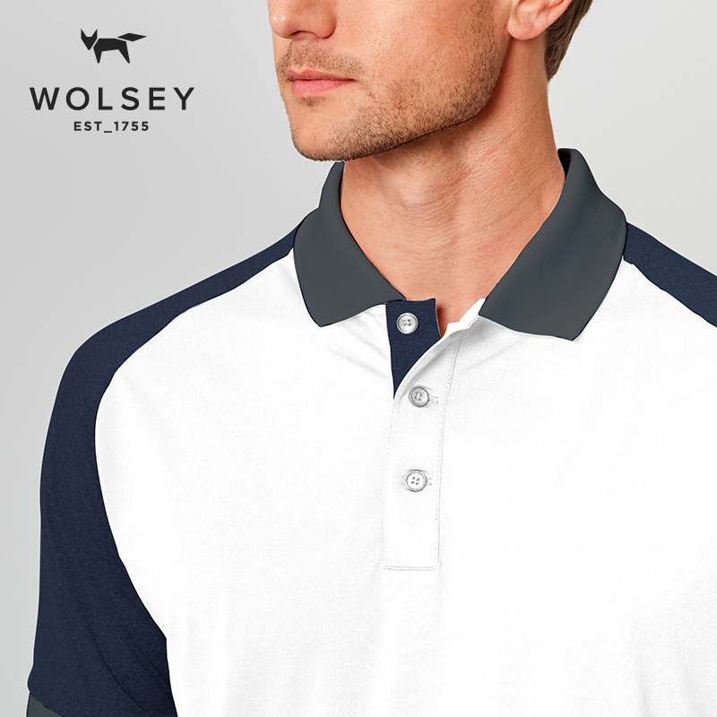 【英国进口】Wolsey短袖T恤 男士高尔夫POLO衫休闲英伦上衣夏季