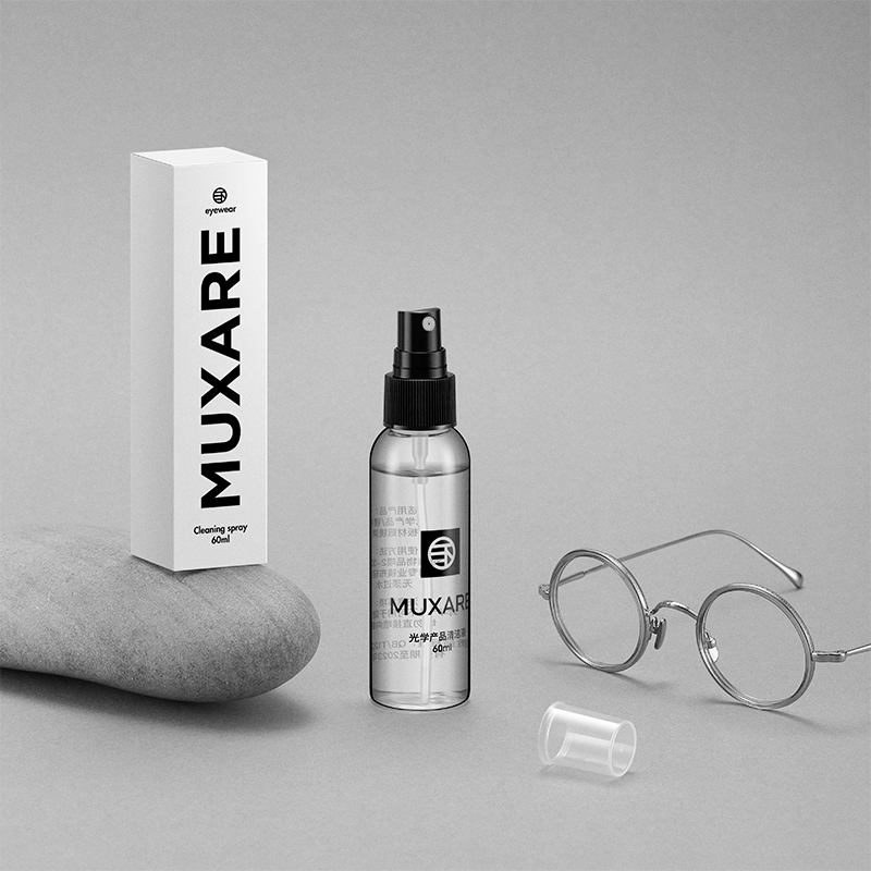 muxa新品眼镜喷雾清洗液水手机电脑屏幕镜片高效清洁剂神器护理液