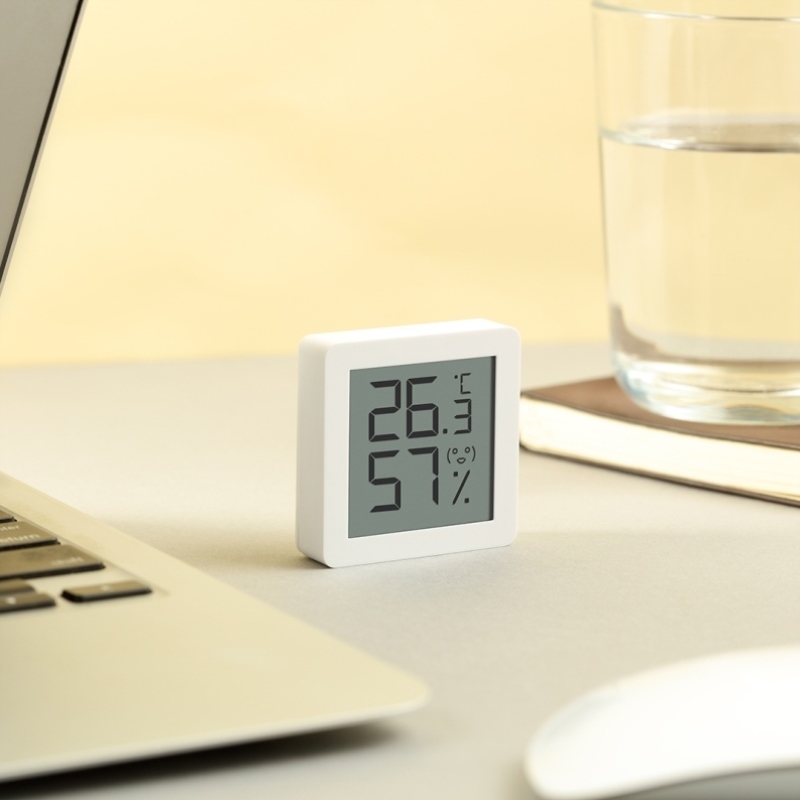 .迷你款电子温湿度计室内智能家用室温计2 瑞士进口传感器温度计