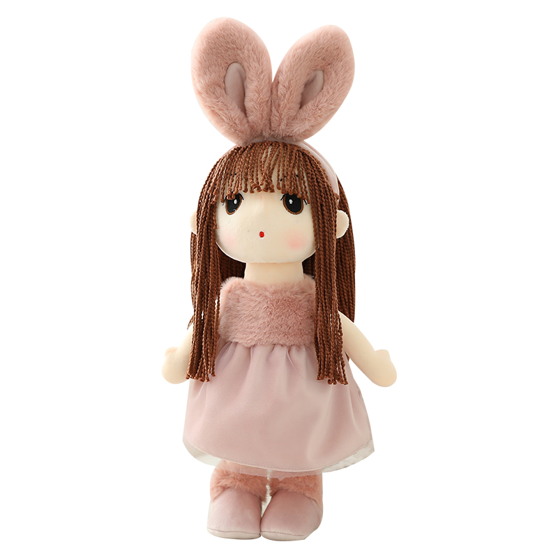 毛绒玩具布娃娃玩偶抱枕菲儿兔仙子公主抱枕送宝宝生日礼物可换装
