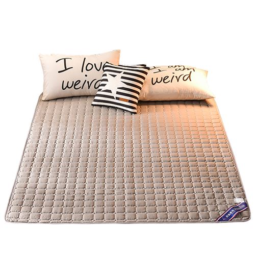 西安四季款可机洗子叠床保护垫床垫软垫薄款N床褥折用家学生宿被