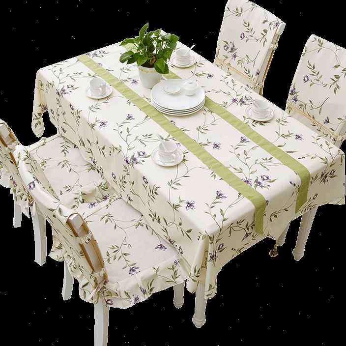 田园防水布艺桌布台布餐桌布桌椅套桌椅垫茶几盖餐桌桌旗