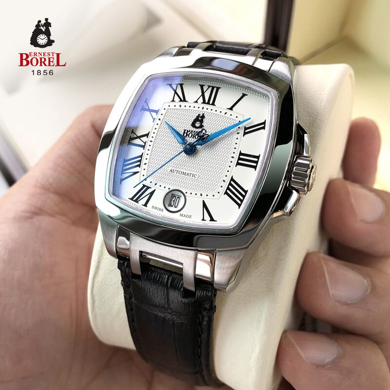 瑞士依波路机械手表商务男士方形真皮表带腕表传奇系列十大品牌