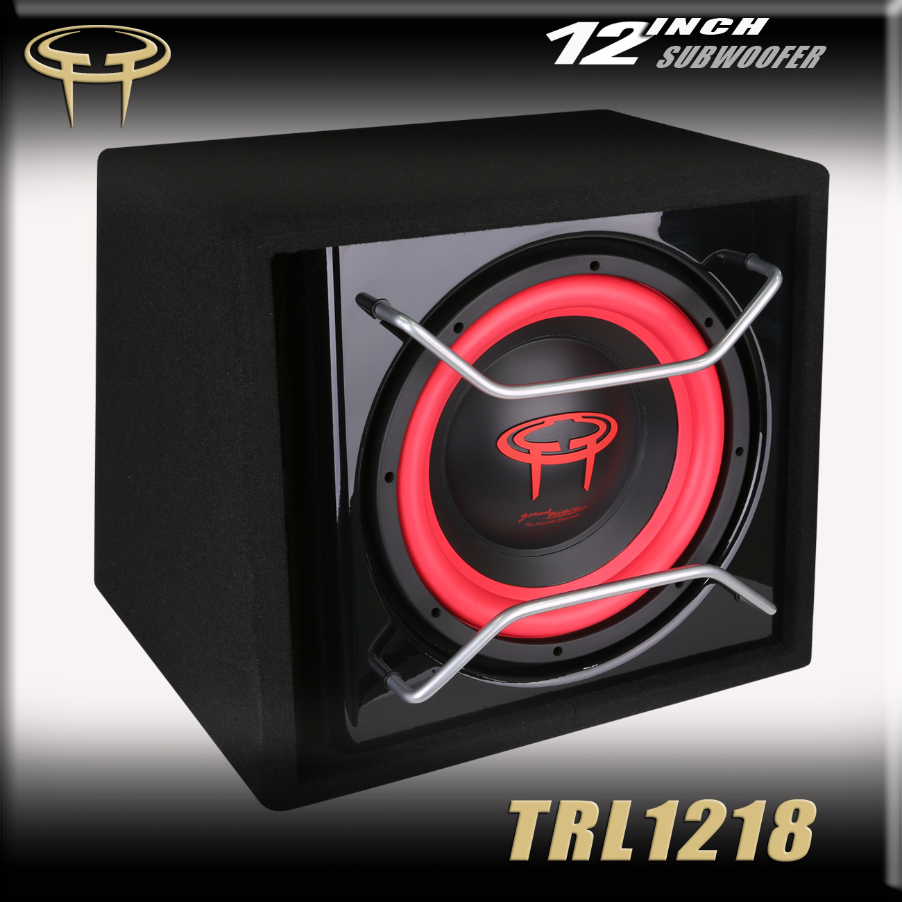 TRL1218坦普特汽车音响12寸喇叭无源车载低音炮音箱低音纯力度强