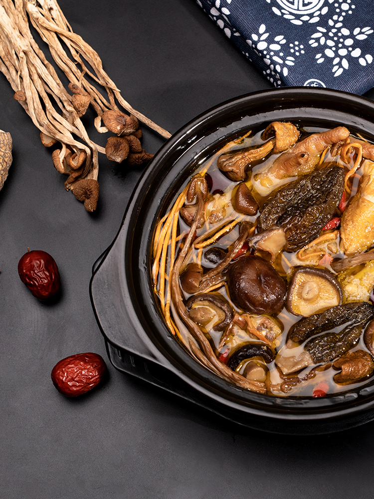 念乡人菌汤包羊肚菌竹荪贵州铜仁特产干货料盒装菌菇食材煲汤材料
