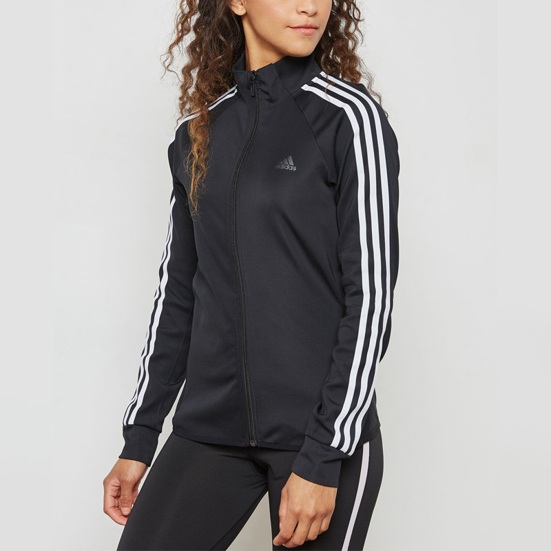 Adidas阿迪达斯女子外套 D2M TRACK 运动夹克休闲外套