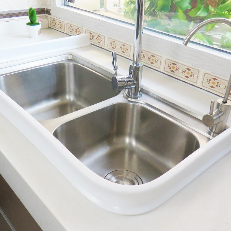自粘厨房挡水板水池隔水用品洗菜盆防水贴水槽台面防溅水硅胶挡板
