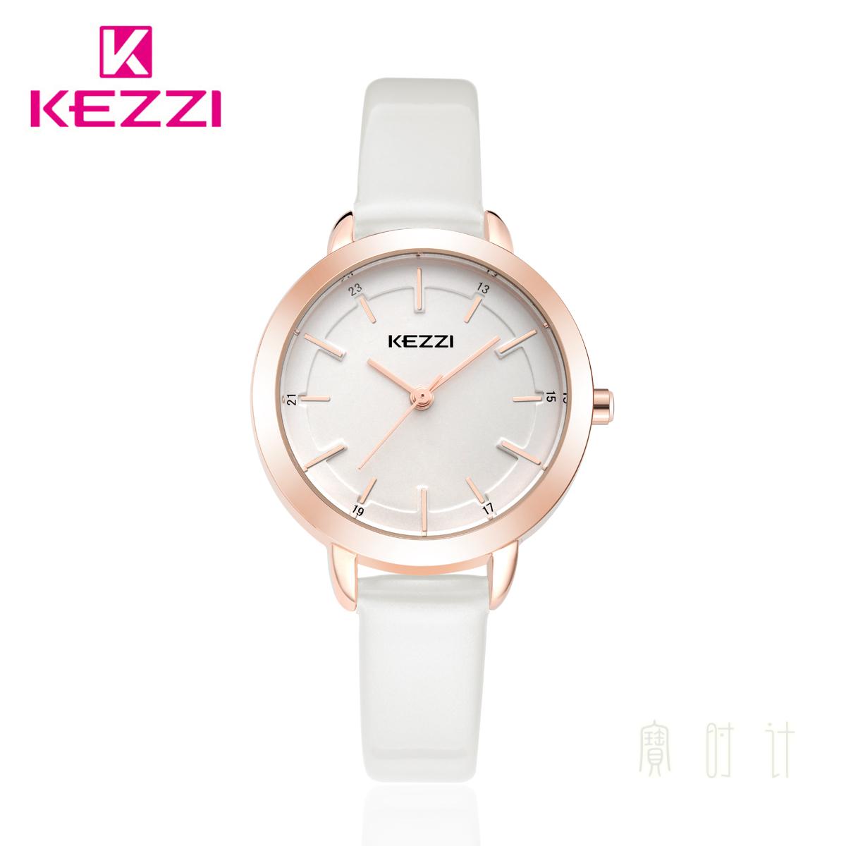 珂紫KEZZI正品牌子 韩国版潮流行时装防水石英简约休闲气质女手表