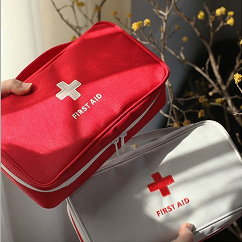 时尚旅行便携手提医药包急救包药包杂物整理家用车用应急医疗箱