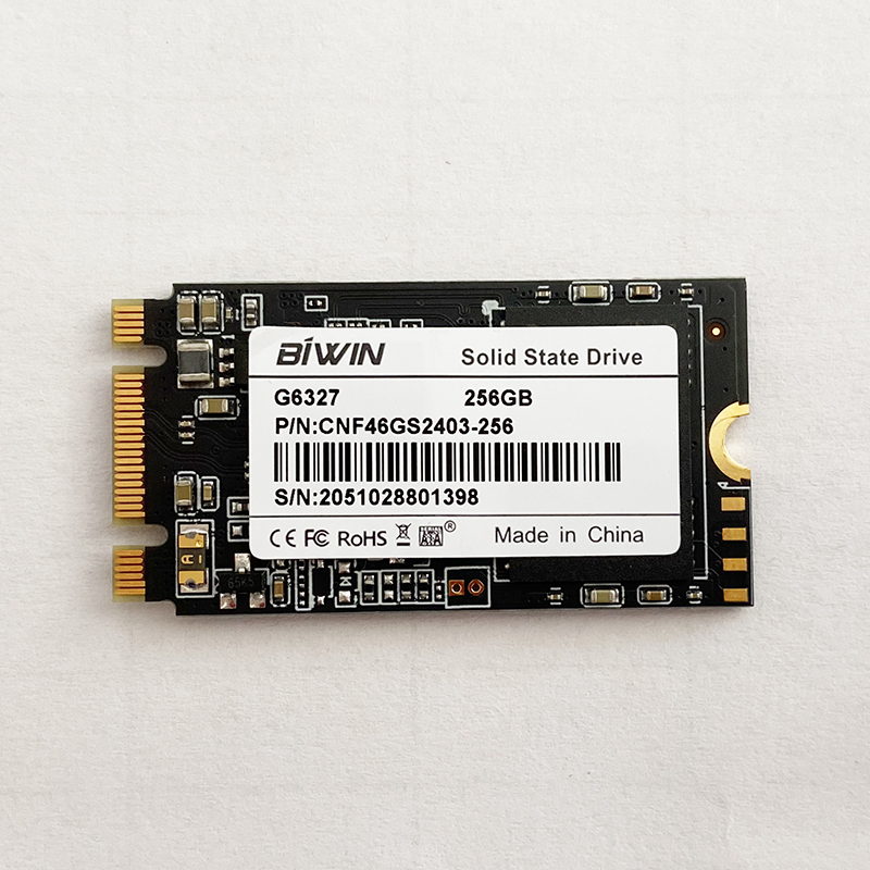 BIWIN佰维256G固态硬盘M.2接口2242 NGFF SATA3笔记本SSD全新256G