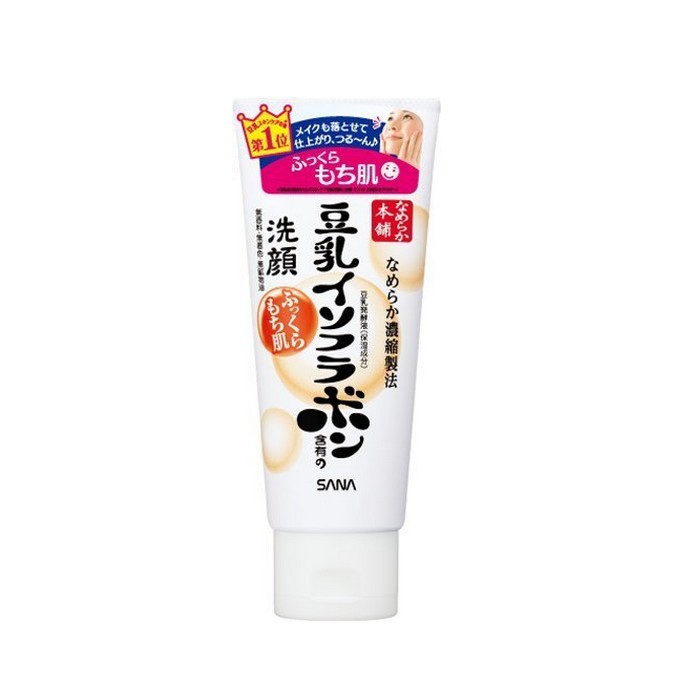 日本SANA莎娜 豆乳美肌泡沫卸妆洗面奶/洁面乳150g 保湿补水包邮