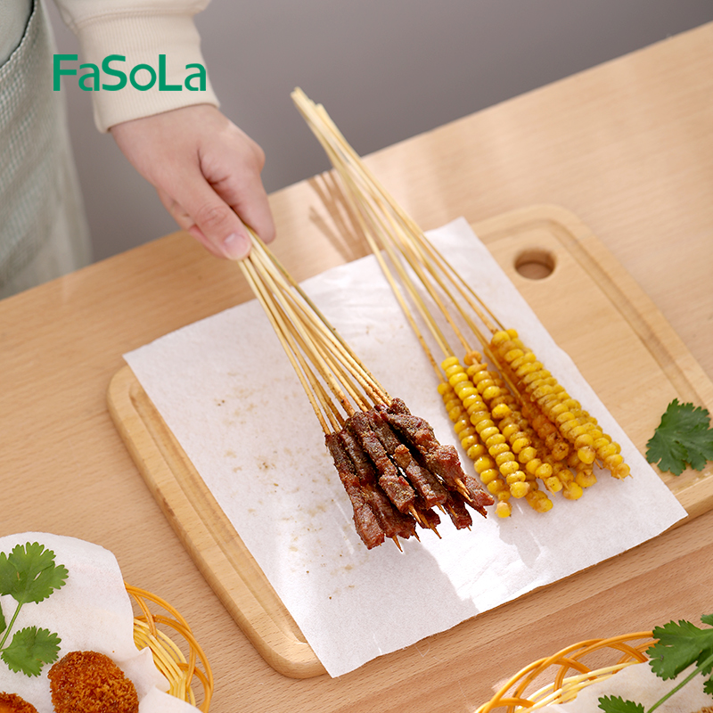 FaSoLa油炸吸油纸食物专用厨房去油烘焙蛋糕脱模纸食品垫纸滤油膜