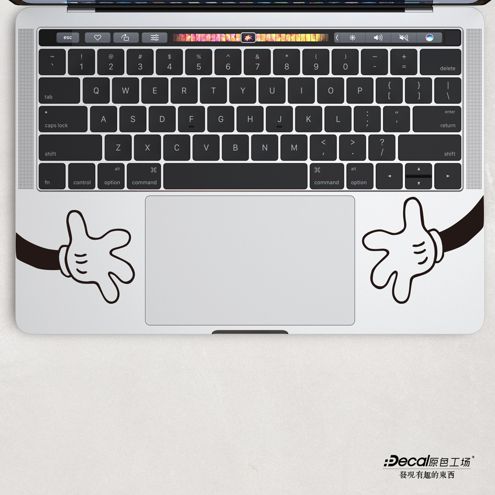 适用苹果MacBookproair笔记本键盘保护配件笔记本掌托贴1112 13寸