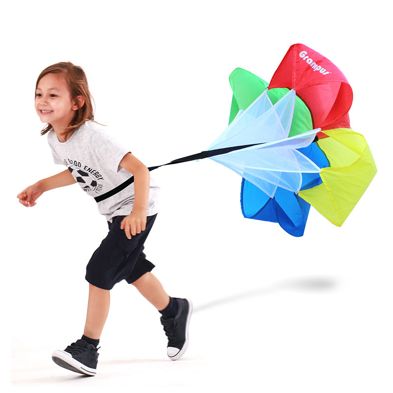 幼儿园儿童感统训练器材彩虹阻力伞户外活动体育器械运动游戏玩具