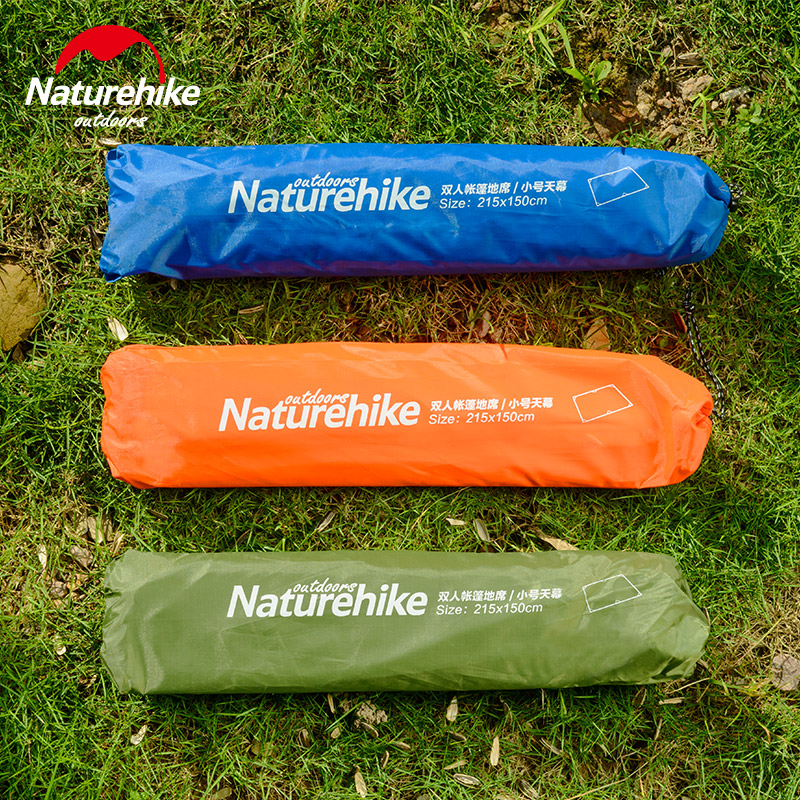 NatureHike双人帐篷地席地布加厚牛津布防水耐磨露营地垫可做天幕