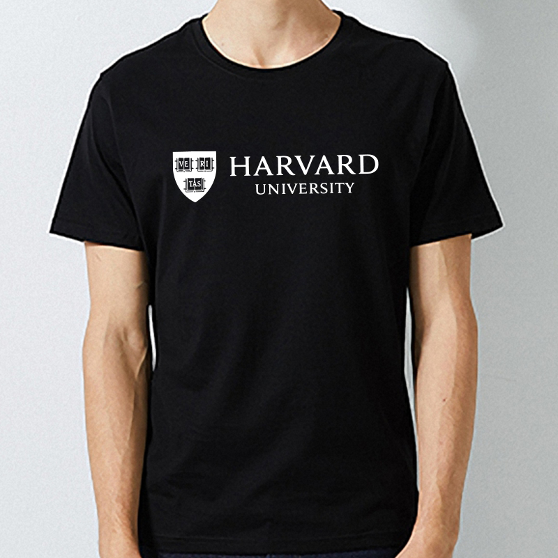 哈佛大学170克50支SUPIMA短袖T恤伴手礼定制订制校服班服T恤毕业