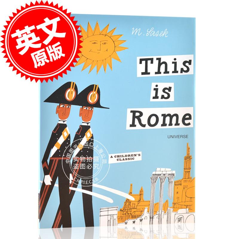 现货 THIS IS系列这就是罗马 英文原版 儿童绘本 This Is Rome 米先生的世界旅游绘本