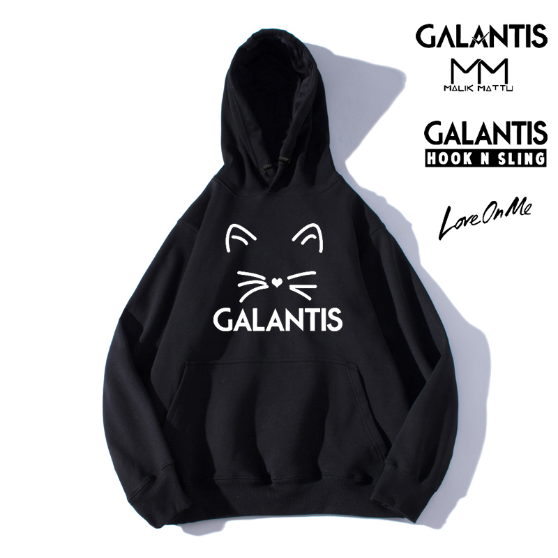 电音Galantis瑞典双人组大猫DJ连帽卫衣套头外套衣服上衣男潮牌