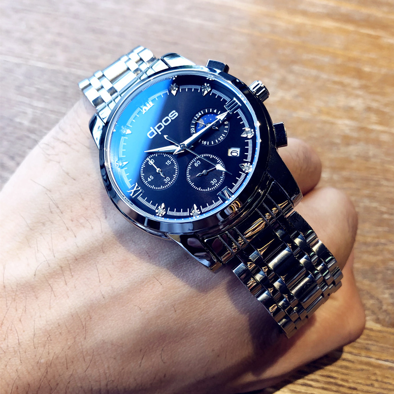2022新款瑞士十大多功能石英表国产品牌名牌防水学生商务男士手表