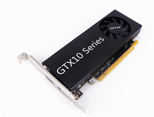 全新 GTX1050TI 4G GDDR5 工控 服务器 单槽显卡 1U 2U  半刀卡