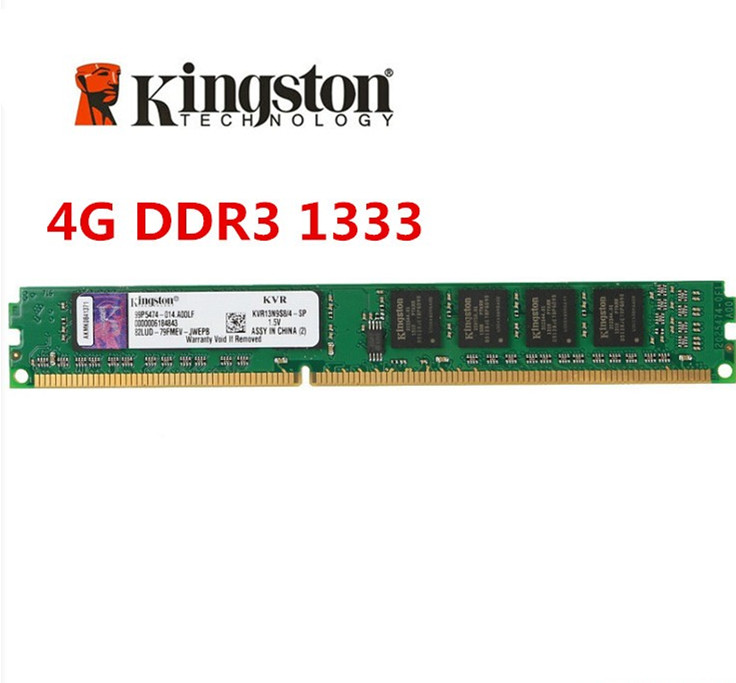原装Kingston/金士顿DDR3 1333 4G电脑台式机内存条4g ddr3 1333