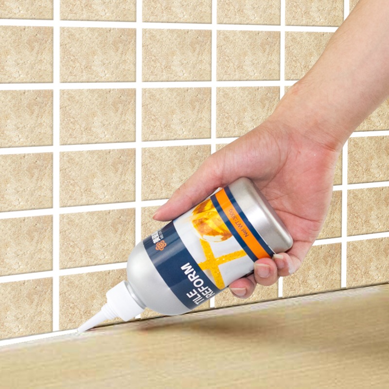 多用途浴室卫生间墙面地板瓷砖美缝替代玻璃胶清洁剂防水防霉