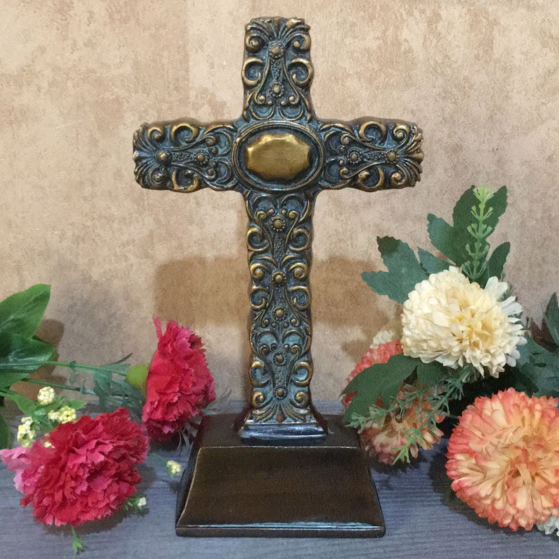 基督教用品十字架桌面摆件耶稣天主教教堂摆设家居工艺品圣物礼品