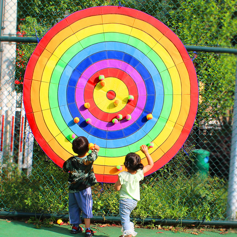 超大号儿童粘球飞镖幼儿园感统训练粘粘球多人互动体智能游戏道具