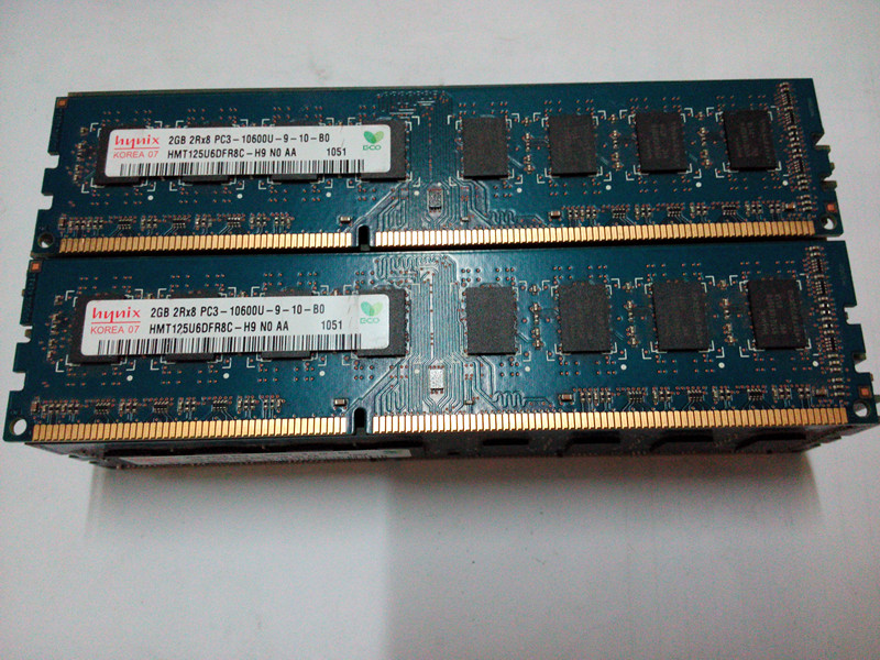 原厂品质 DDR3 1066 1333 2G台式机电脑内存条 全兼容双通道4G