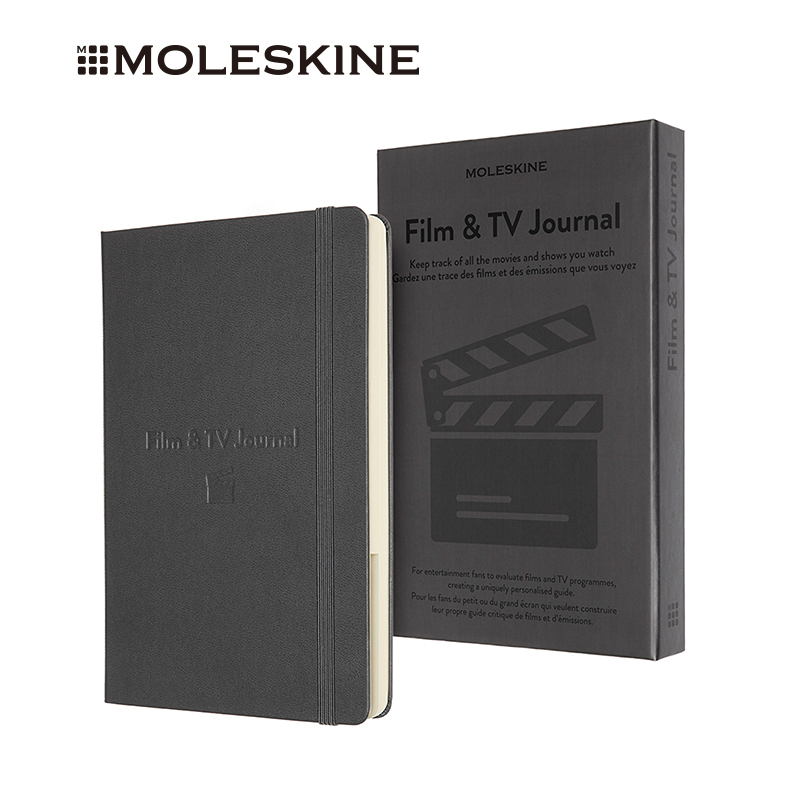 Moleskine新品 热情系列电影电视主题笔记本 大型硬面礼盒装帧 追剧手账 送礼收藏