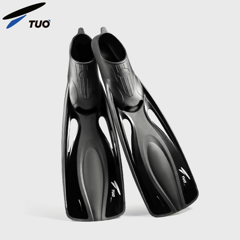 TUO自由专业浮潜游泳长脚蹼蛙鞋潜水装备套装套脚式降阻脚蹼F660
