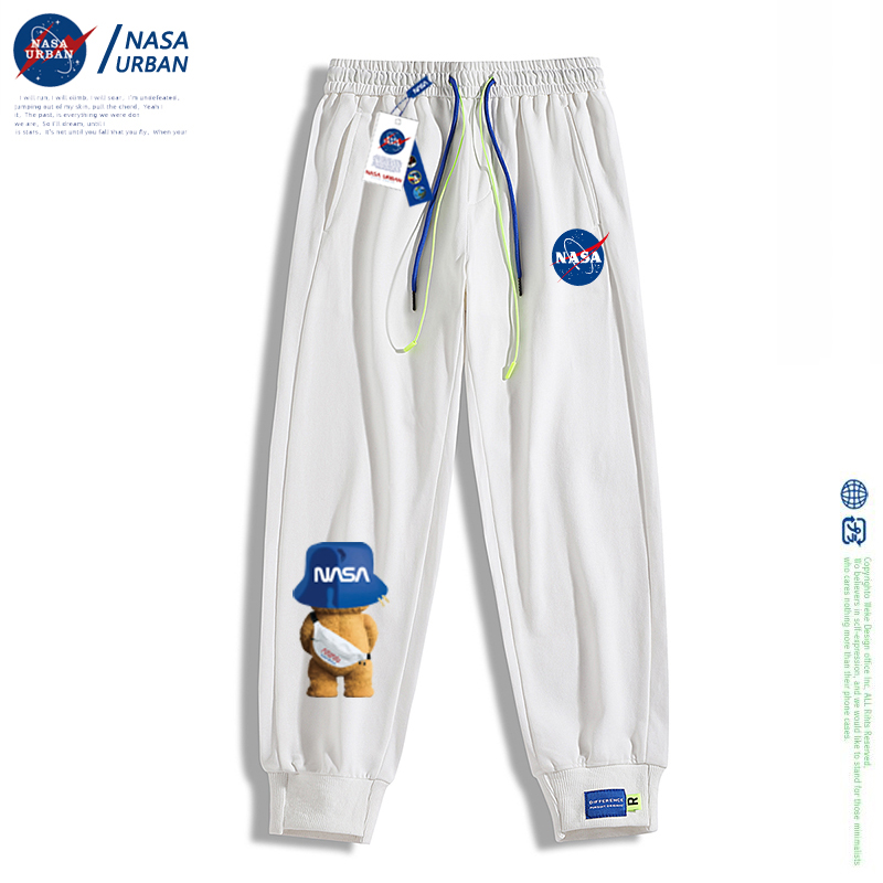 NASA URBAN联名款旗舰店休闲长裤丨小红书男女同款奥特莱斯卫裤66