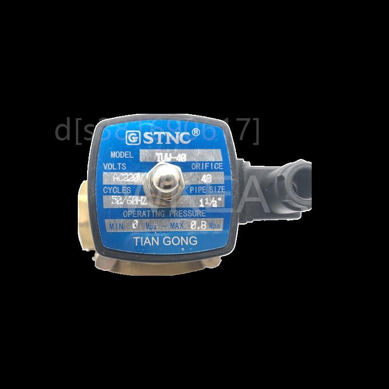 。STNC索诺天工 铸铜 膜片电磁阀 TUW-40-AC380V