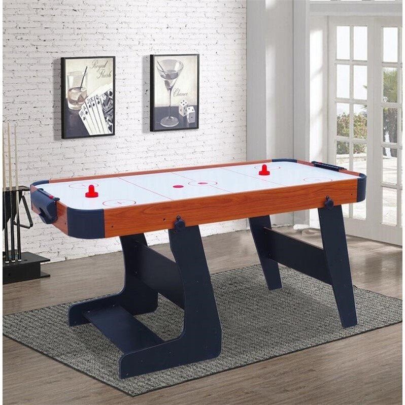 桌上冰球台气悬空气曲棍球桌冰球机室内标准型豪华成人桌面冰球桌