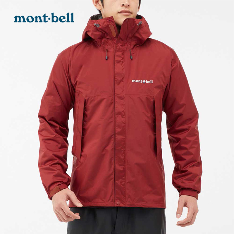 montbell日本21年新款户外轻便耐磨防水冲锋衣夹克外套男1128600