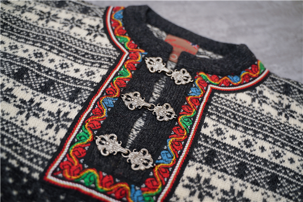 挪威产 超美手织经典 特色民族图腾毛衣 Norwegian Sweater