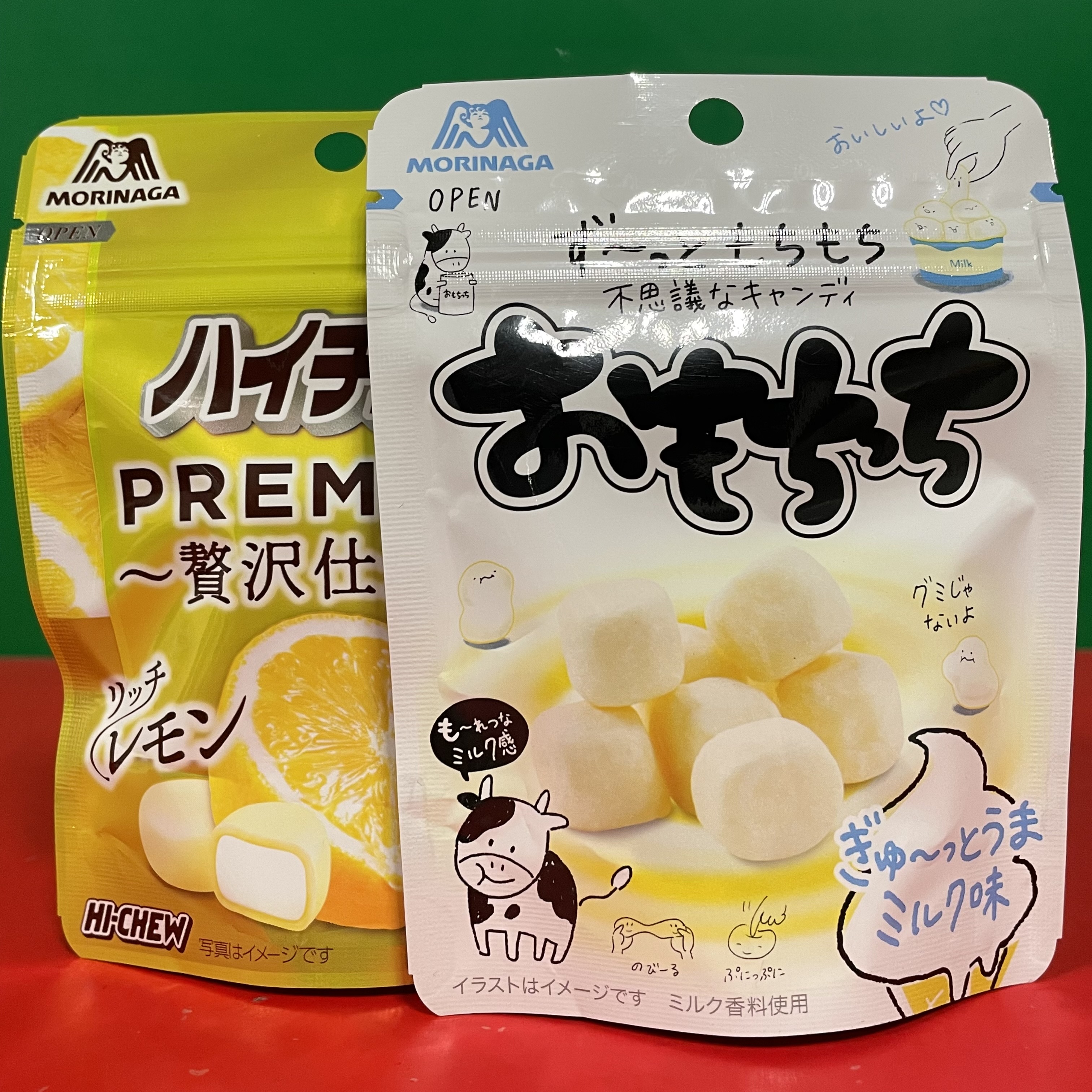 日本进口森永糯糯哒牛奶柠檬味软糖30g袋装 充气糖果儿童休闲糖果