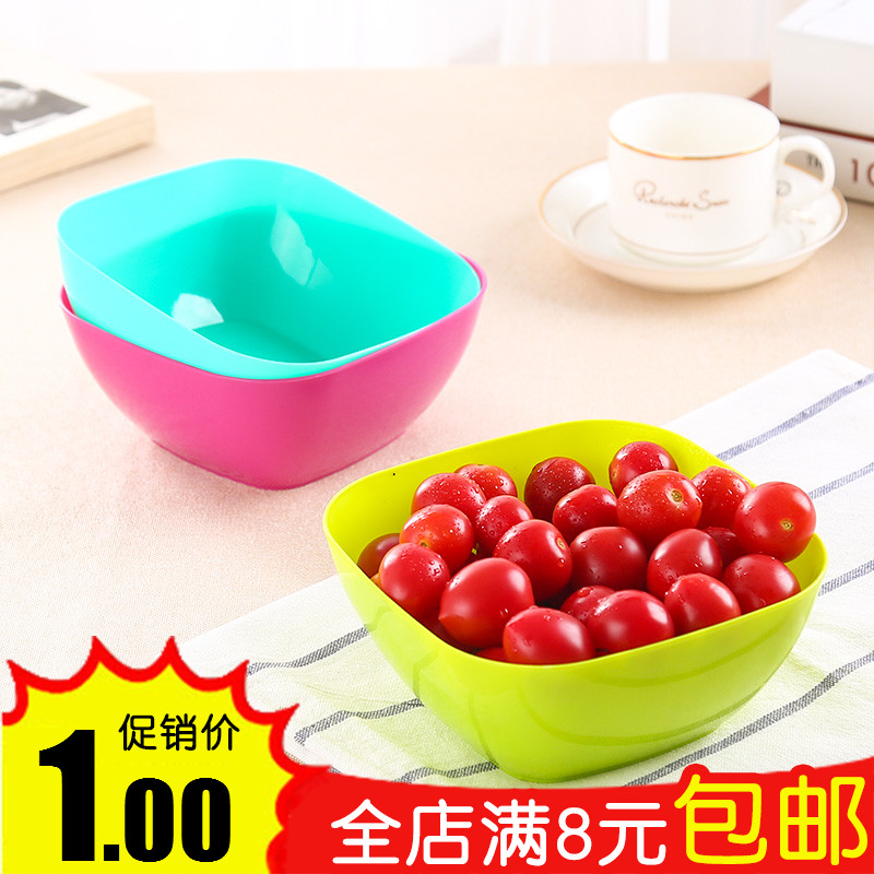 创意水果盘塑料糖果盘客厅欧式瓜子果盆零食果盒家用水果篮干果盘